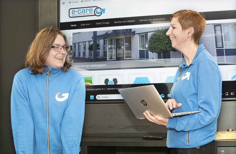 Kitty en haar jobcoach